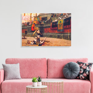 Pollice Verso   Jean-Léon Gérôme   Canvas Print