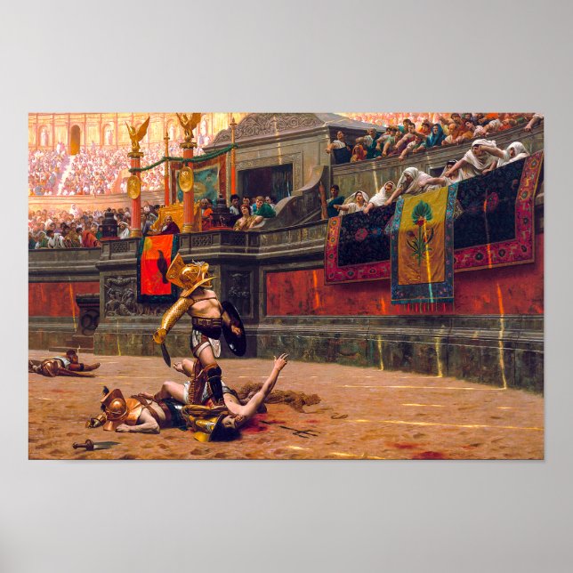 Pollice Verso | Jean-Leon Gerome | Poster (Front)