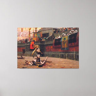 Pollice Verso wrapped canvas 53.5" x 35.5"