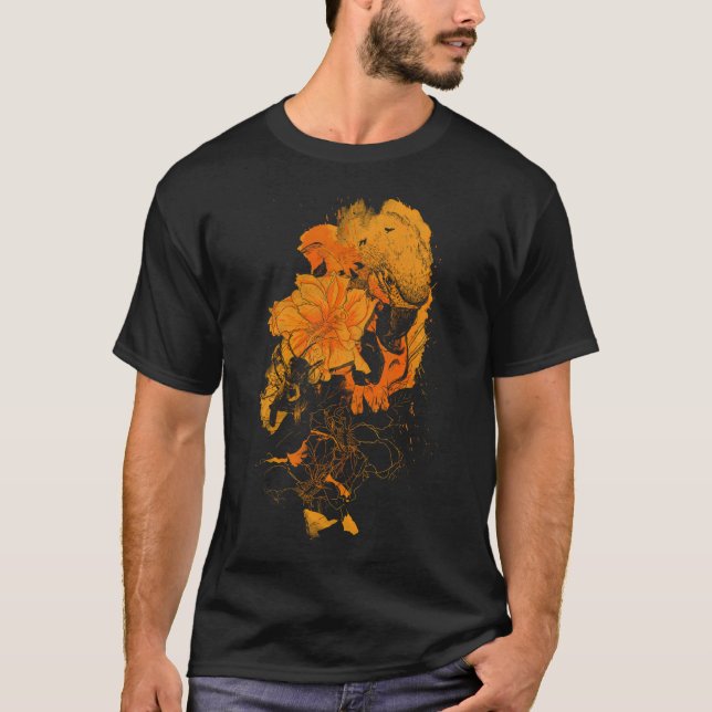Pollination Dark Fire T-Shirt (Front)