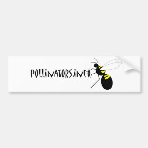 pollinators.info bumper sticker 2