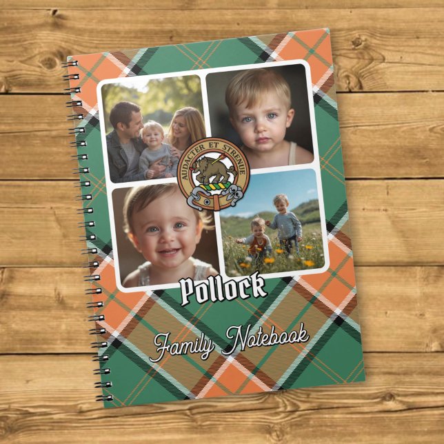 Pollock Family Photo Collage Notebook (Creator Uploaded)