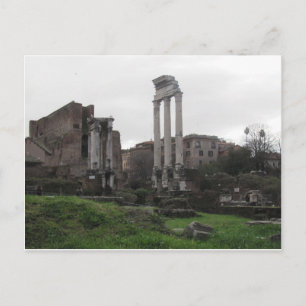 POLLUX TEMPLE POSTCARD