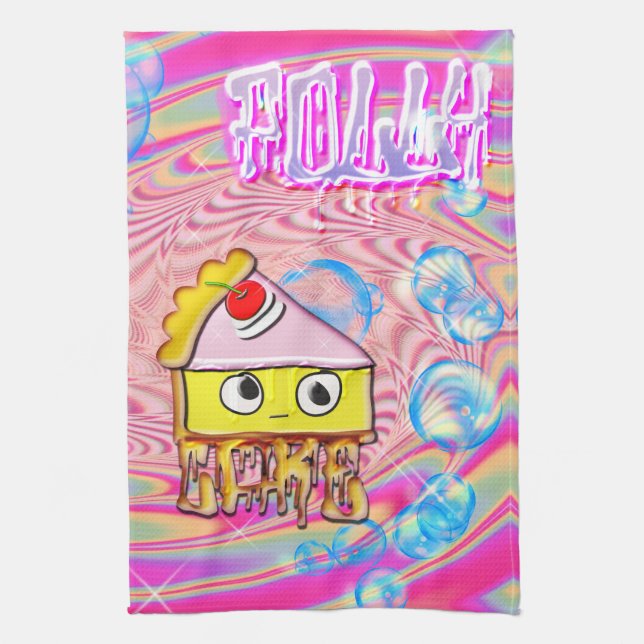 Polly Cake - Tortina - Kitchen Towel (Vertical)