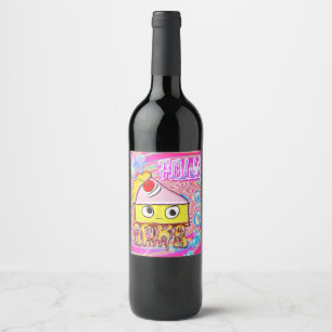 Polly Cake - Tortina - Wine Label