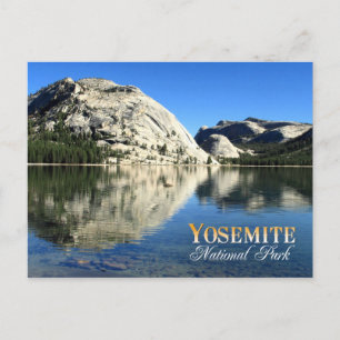 Polly Dome Reflection, Yosemite National Park Postcard