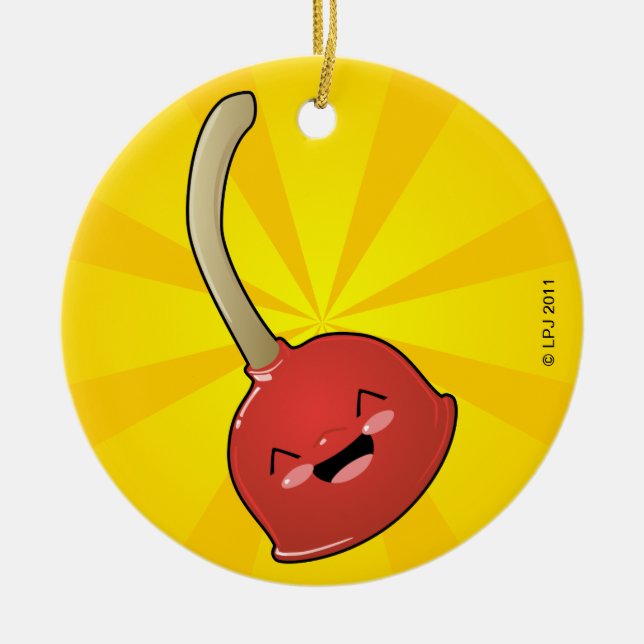 Polly Plunger & TP Ornament (Front)
