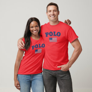 POLO America Club USA Flag True Classic Tee