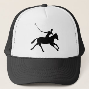 Polo - Black Trucker Hat