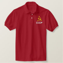 Polo CCCP brodé