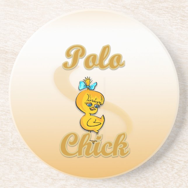 Polo Chick Coaster (Front)