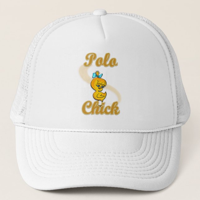 Polo Chick Trucker Hat (Front)
