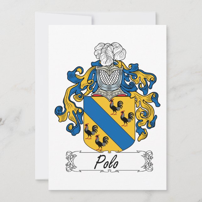 Polo Family Crest (Front)