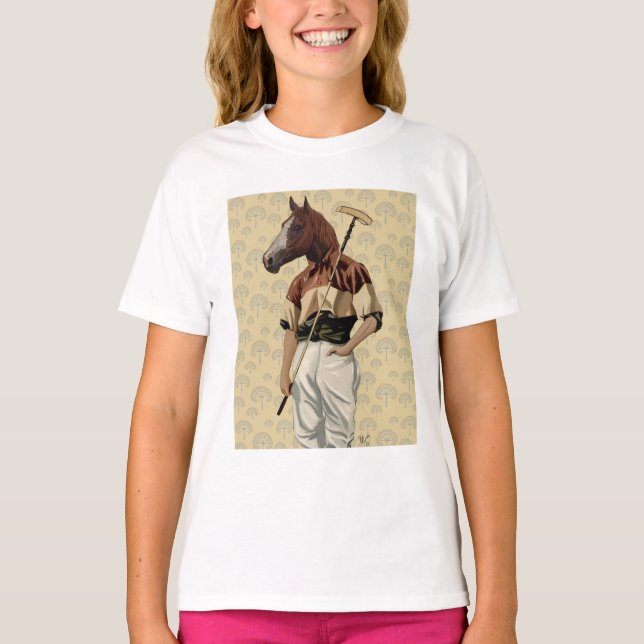 Polo Horse Portrait (Front)