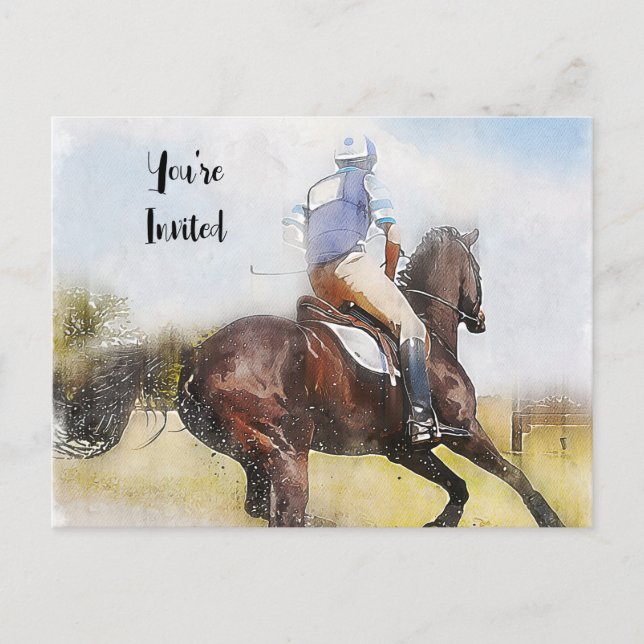POLO MATCH INVITATION (Front)