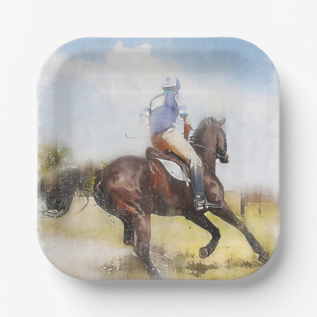 POLO MATCH PAPER PLATE (Front)