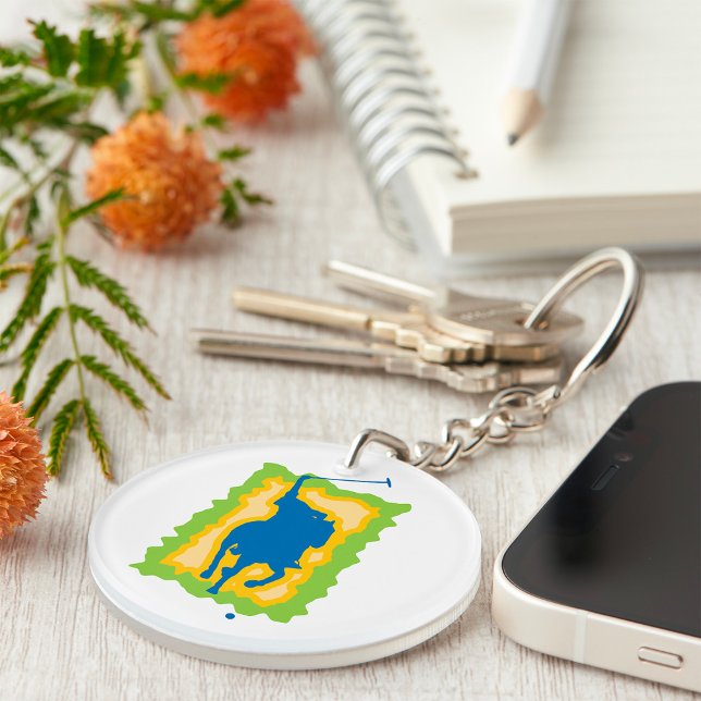Polo Player Keychain (Creator Uploaded)