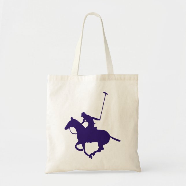 Polo Player Tote Bag (Front)