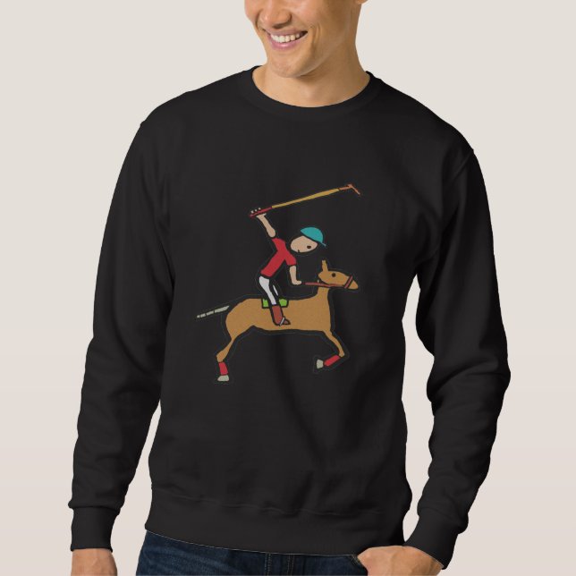 Polo Playing Horse and Rider (Front)