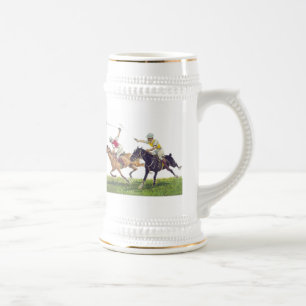 Polo Ponies Beer Stein