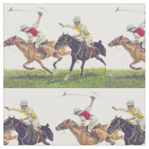 Polo Ponies Fabric