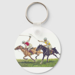 Polo Ponies Keychain