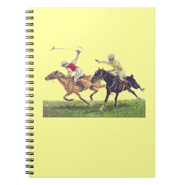 Polo Ponies Notebook (Front)