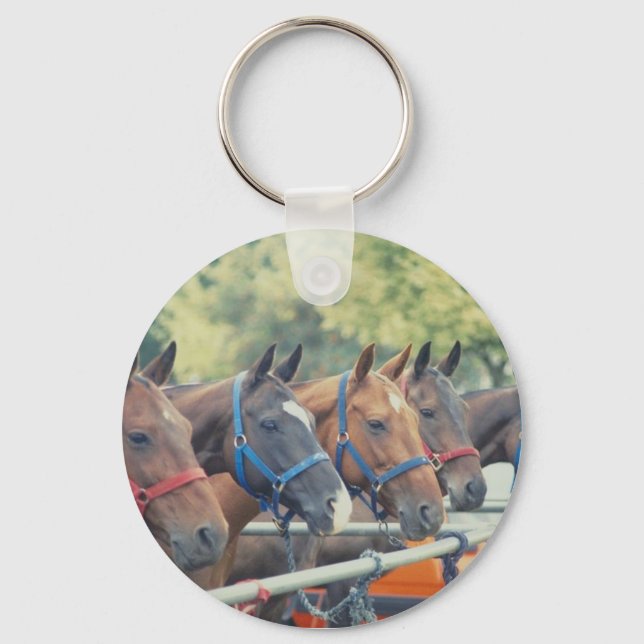 Polo Pony String Keychain (Front)