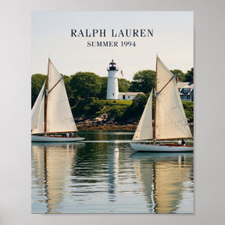 Polo Summer Yacht Poster