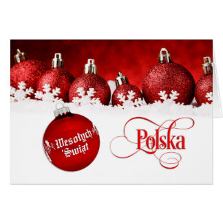 Polonais/Polski - Joyeux Noël/Wesołych Świąt