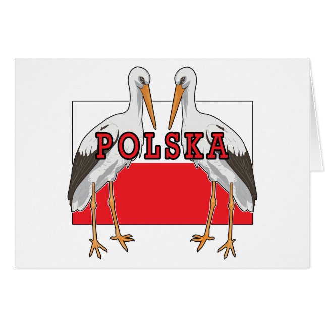 Polonais White Stork Polska (Devant horizontal)