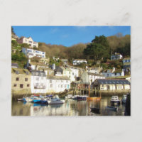 Polperro Harbour Cornwall England