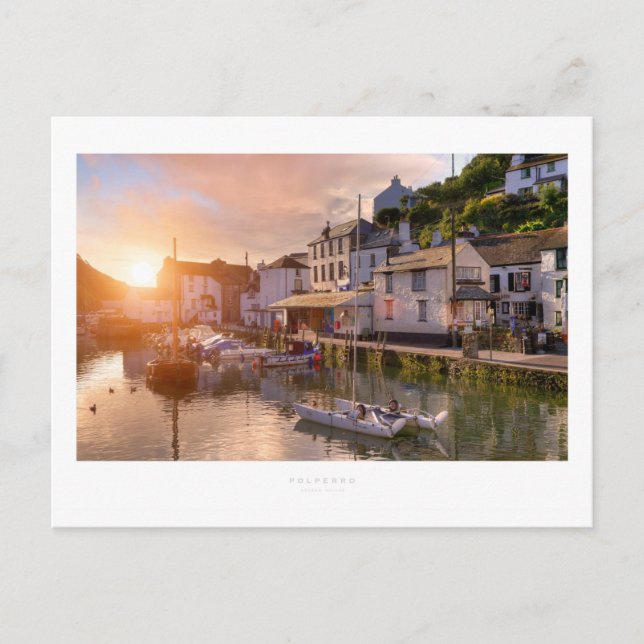 Polperro Postcard (Front)