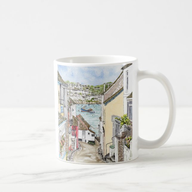 'Polruan' Mug (Right)
