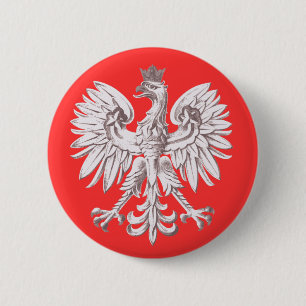 Polska 2 Inch Round Button