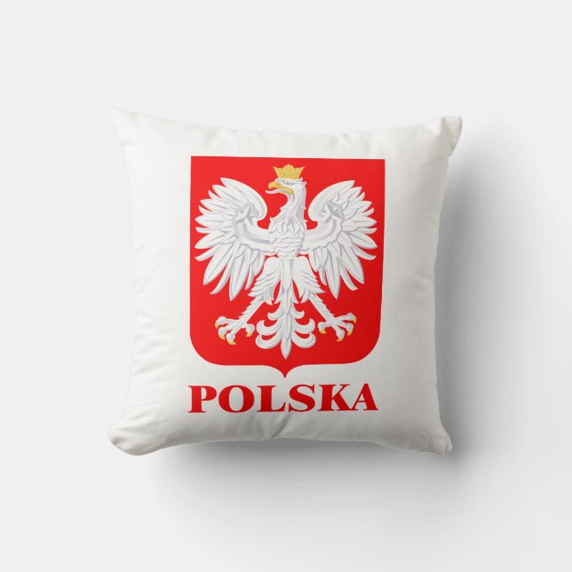 Polska 2 throw pillow (Front)