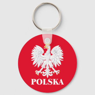 Polska 3 keychain