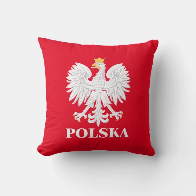 Polska 3 throw pillow (Front)