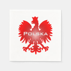 Polska Eagle Bar Napkins