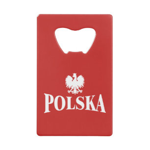 Polska Eagle Bottle Opener Credit Card Bottle Opener