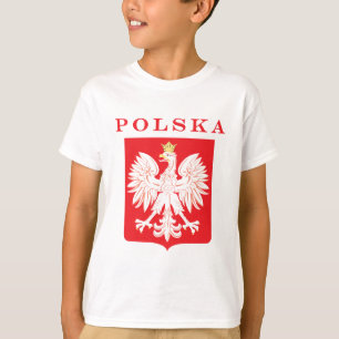 Polska Eagle Red Shield T-Shirt