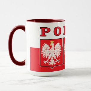 Polska Eagle Shields Mug