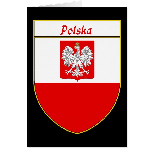 Polska Flag Shield (Front)