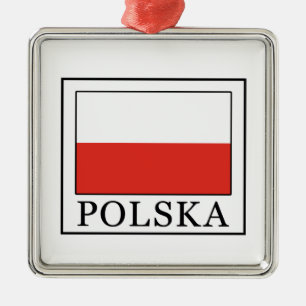 Polska Metal Ornament
