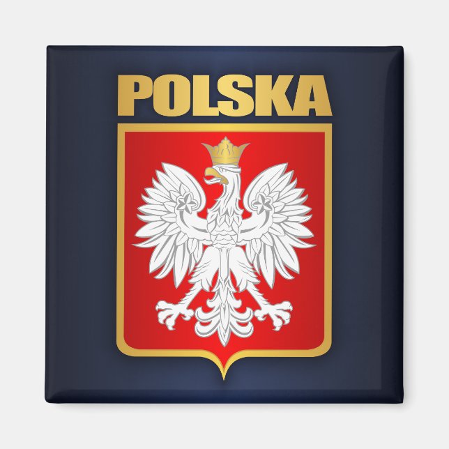 Polska (Poland) COA Magnet (Front)