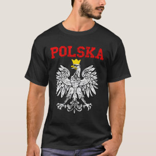 Polska Poland Eagle Poland Heritage Polish Pride R T-Shirt