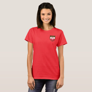 Polska / Poland Flag Shield & Emblem T-Shirt
