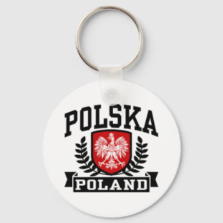 Polska Poland Keychain