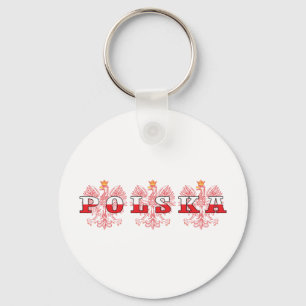 Polska Red Eagles Keychain