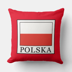 Polska Throw Pillow